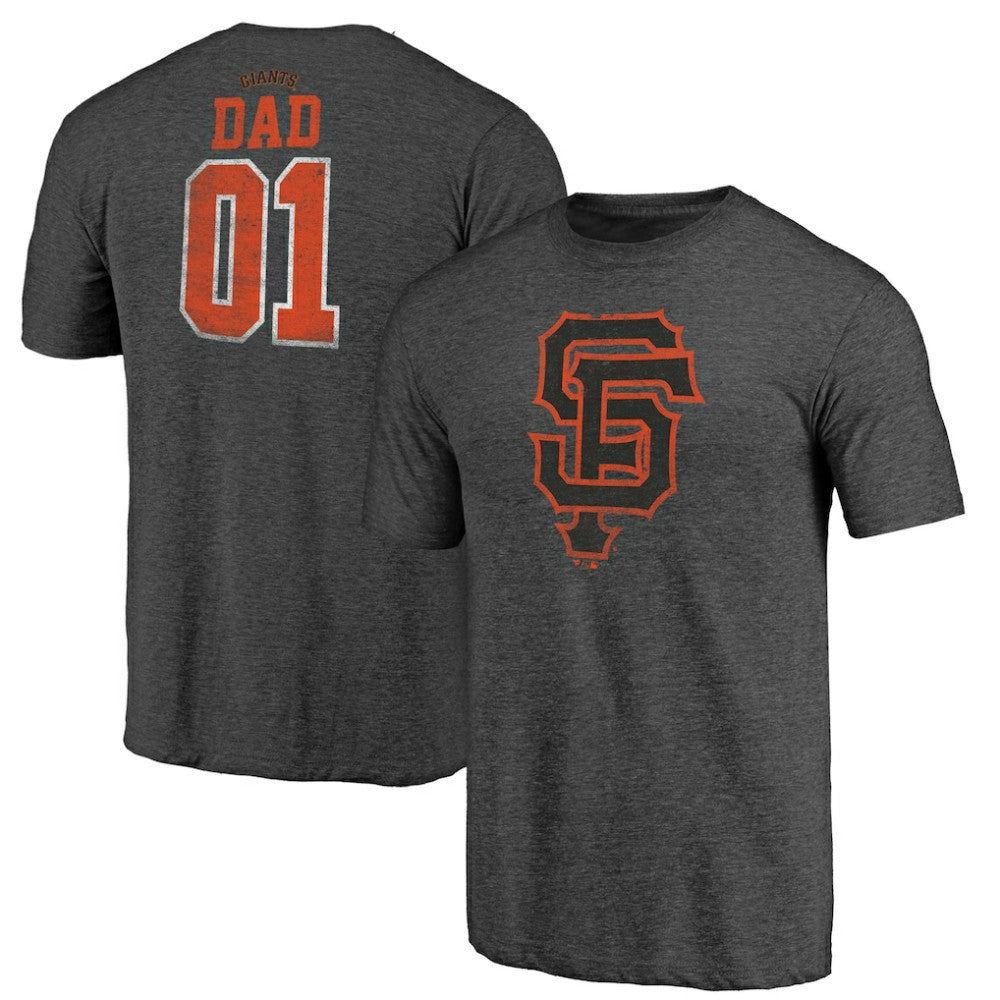 San Francisco Giants Greatest Dad Tri-Blend T-Shirt - MLB T-shirts