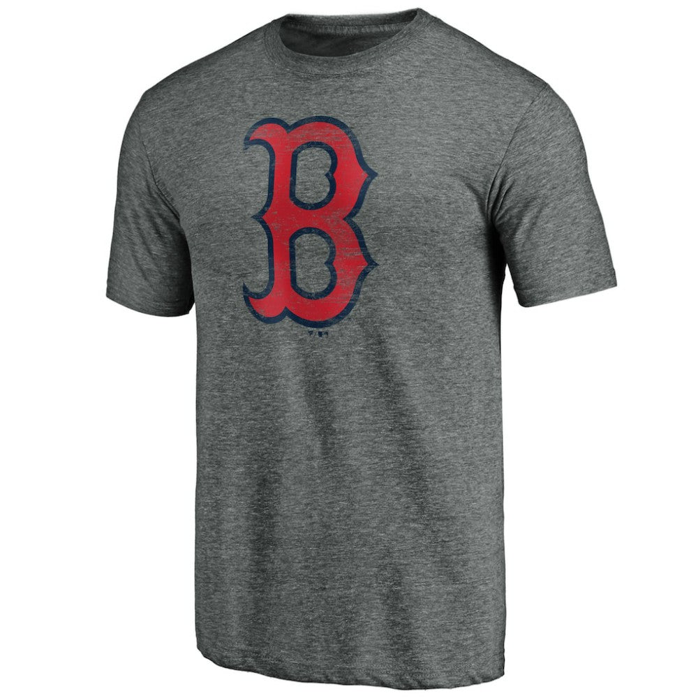 Boston Red Sox Official Logo Tri-Blend T-Shirt - MLB T-shirts