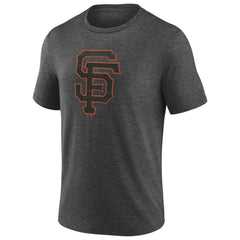 San Francisco Giants Official Logo Tri-Blend T-Shirt - MLB T-shirts