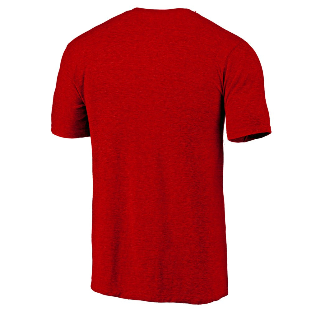 Cincinnati Reds Official Logo Tri-Blend T-Shirt - MLB T-shirts
