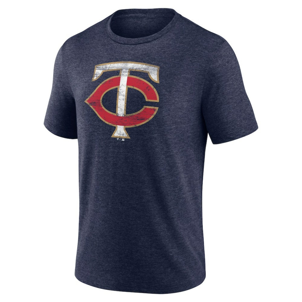 Minnesota Twins Official Logo Tri-Blend T-Shirt - MLB T-shirts