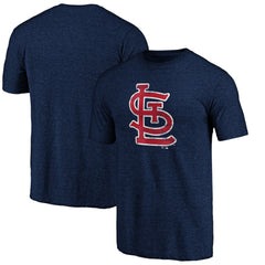 St. Louis Cardinals Official Logo Tri-Blend T-Shirt - MLB T-shirts