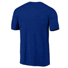 Texas Rangers Official Logo Tri-Blend T-Shirt - MLB T-shirts