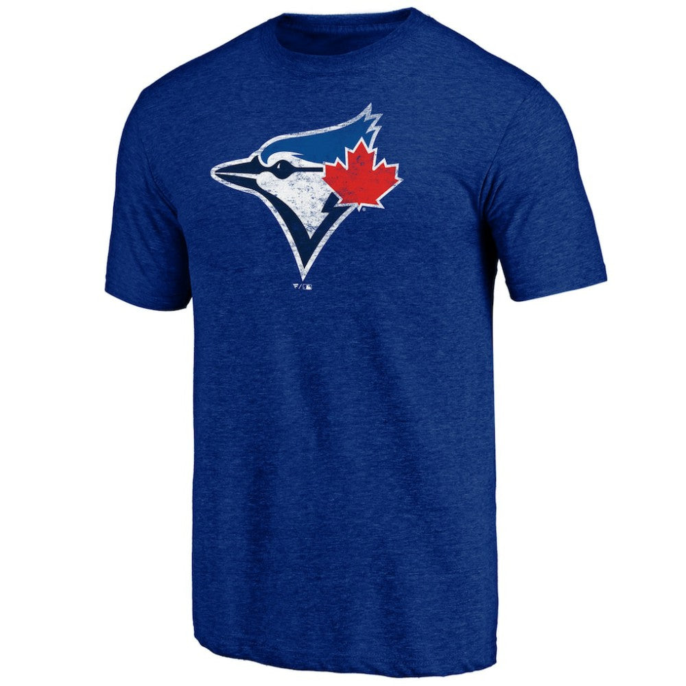 Toronto Blue Jays Official Logo Tri-Blend T-Shirt - MLB T-shirts