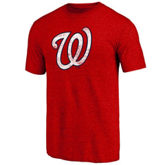 Washington Nationals Official Logo Tri-Blend T-Shirt - MLB T-shirts