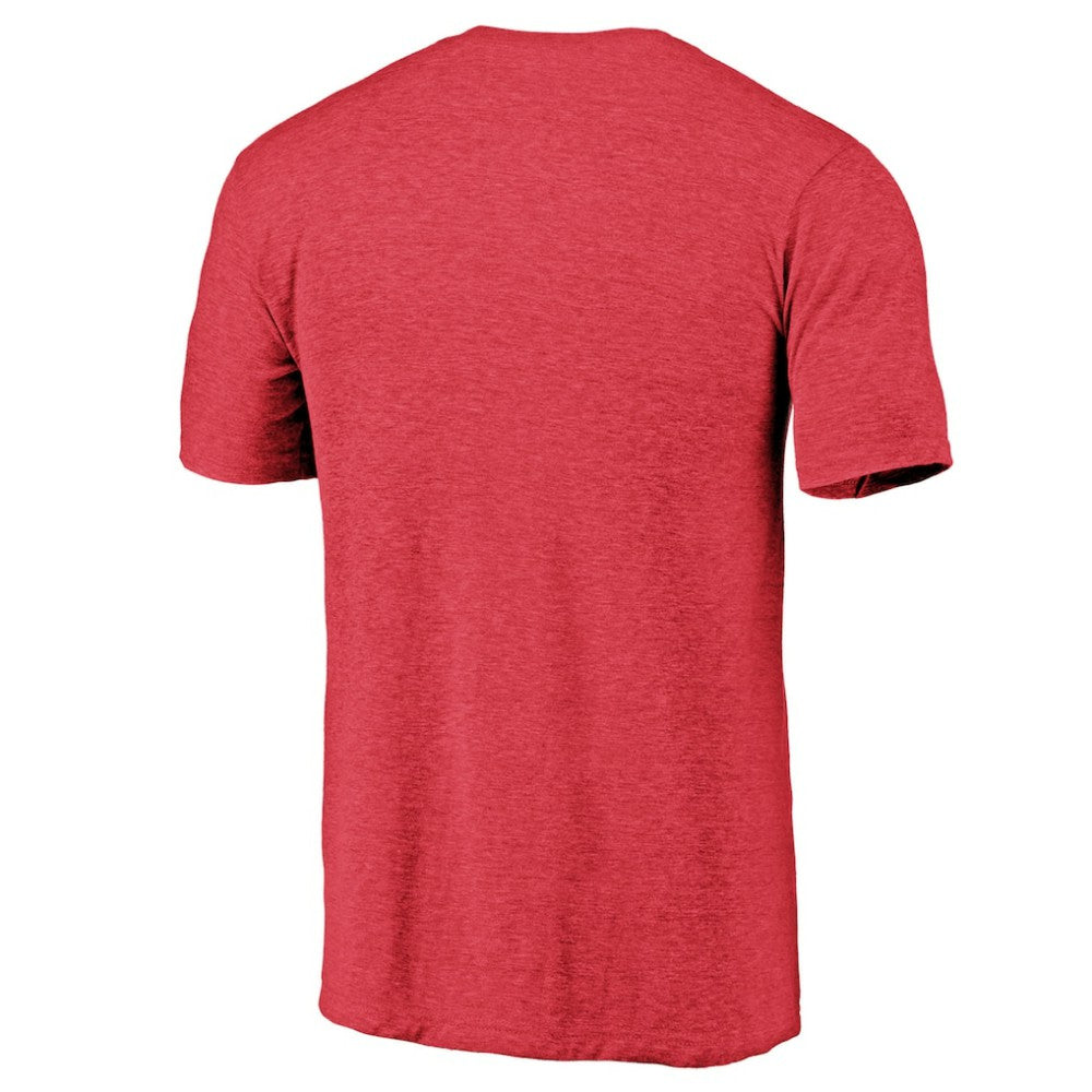 Chicago Cubs Official Logo Tri-Blend T-Shirt - MLB T-shirts