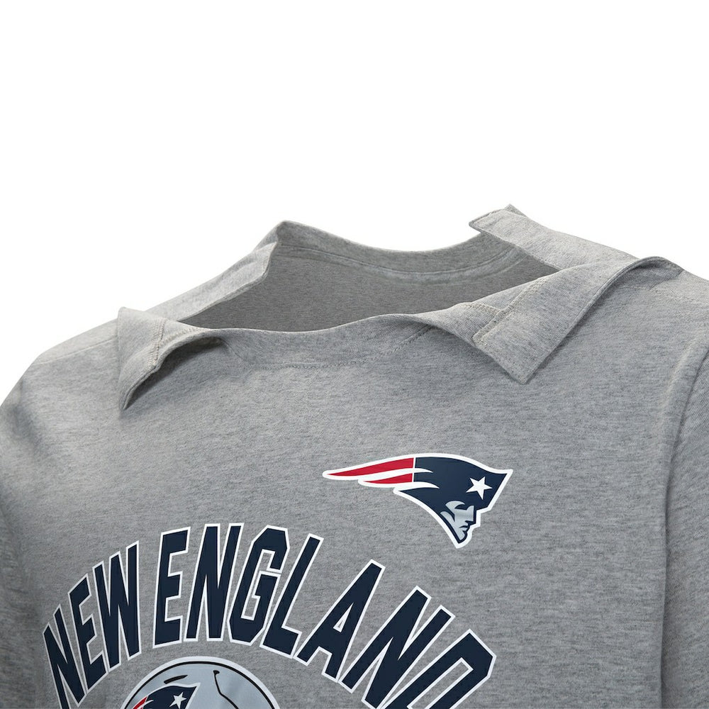 New England Patriots Tackle Adaptive T-Shirt | NFL US