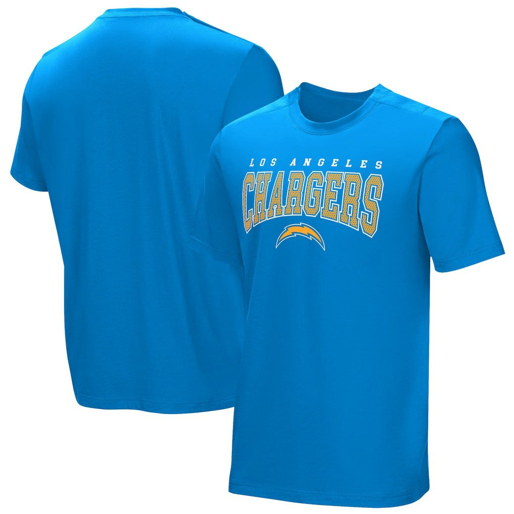 Los Angeles Chargers Home Team Adaptive T-Shirt | NFL Discount