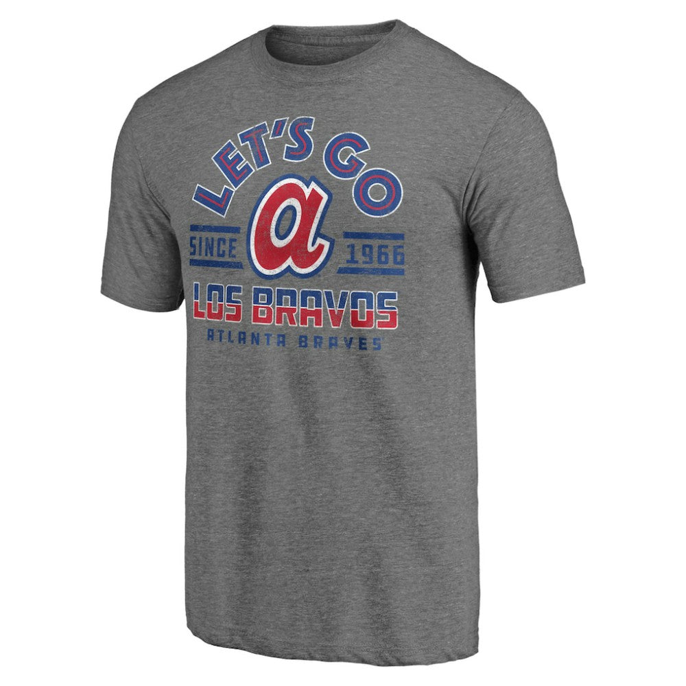 Atlanta Braves Hometown Collection The Bravos Tri-Blend T-Shirt - MLB T-shirts