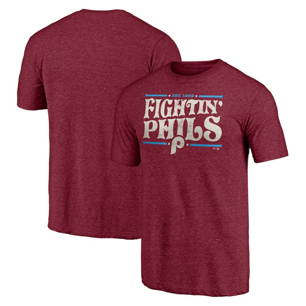 Philadelphia Phillies Hometown Collection Fightin' Phils Tri-Blend T-Shirt - MLB T-shirts