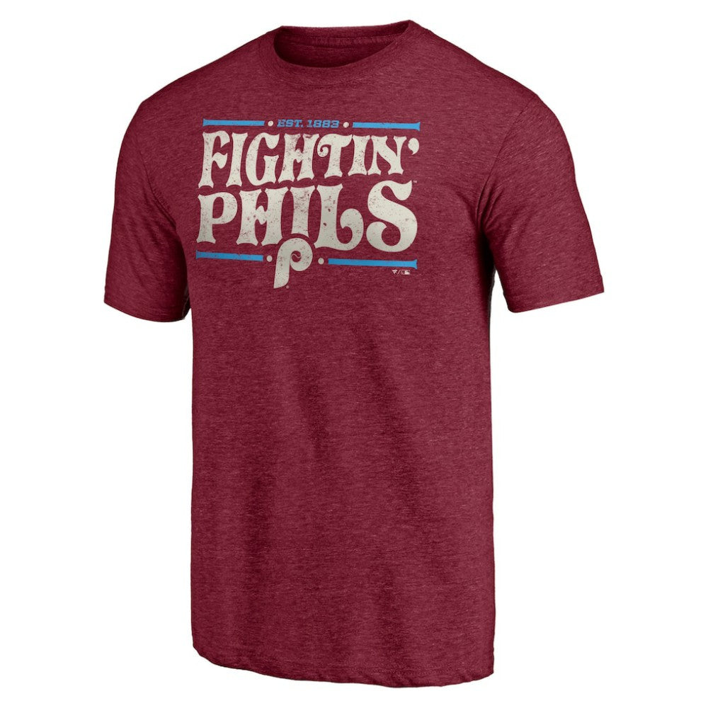 Philadelphia Phillies Hometown Collection Fightin' Phils Tri-Blend T-Shirt - MLB T-shirts