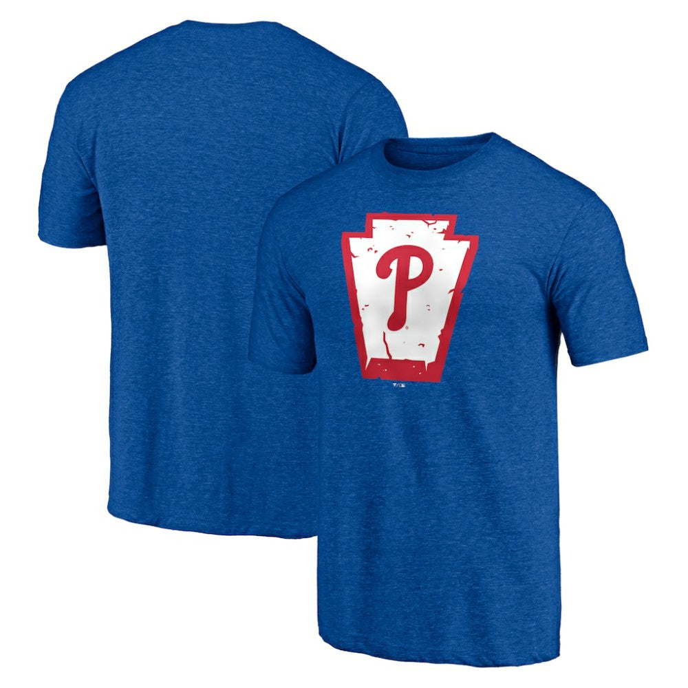 Philadelphia Phillies Hometown Collection Keystone Tri-Blend T-Shirt - MLB T-shirts