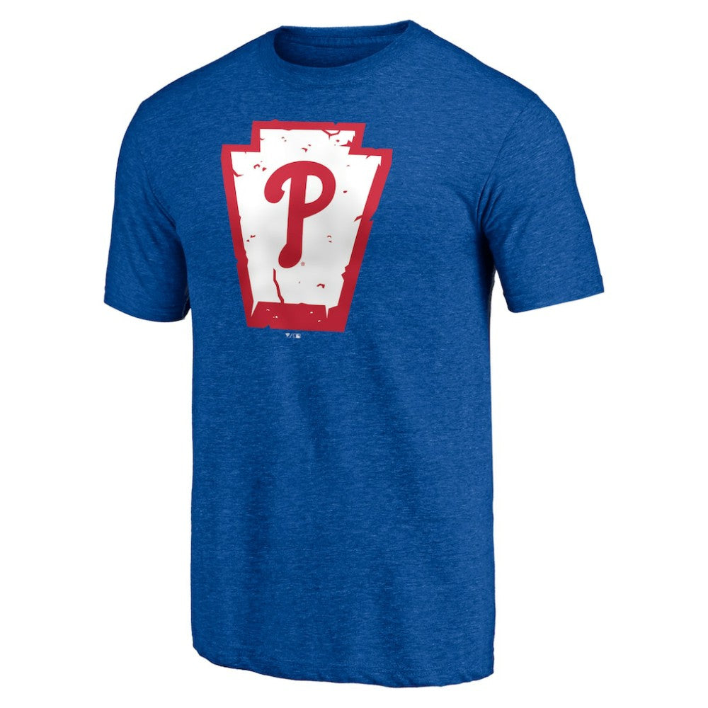 Philadelphia Phillies Hometown Collection Keystone Tri-Blend T-Shirt - MLB T-shirts