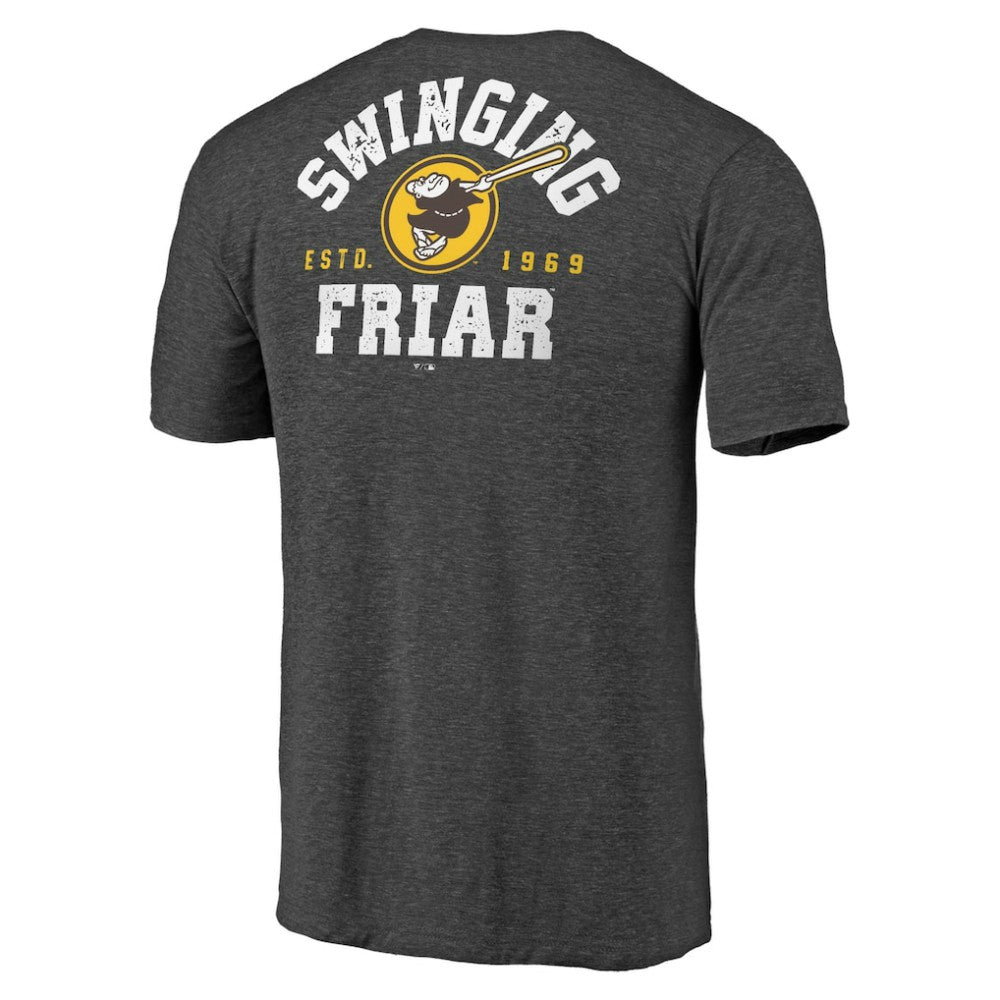 San Diego Padres Hometown Collection Swing Away Tri-Blend T-Shirt - MLB T-shirts