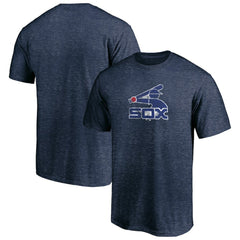 Chicago White Sox Cooperstown Collection Throwback Logo Tri-Blend T-Shirt - MLB T-shirts