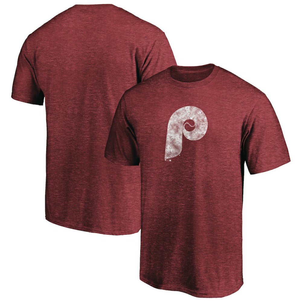 Philadelphia Phillies Cooperstown Collection Throwback Logo Tri-Blend T-Shirt - MLB T-shirts