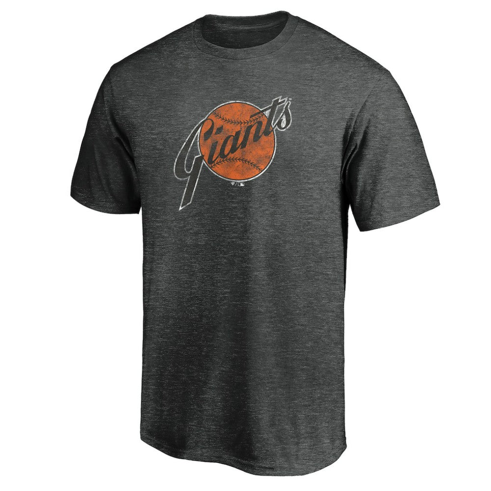 San Francisco Giants Cooperstown Collection Throwback Logo Tri-Blend T-Shirt - MLB T-shirts
