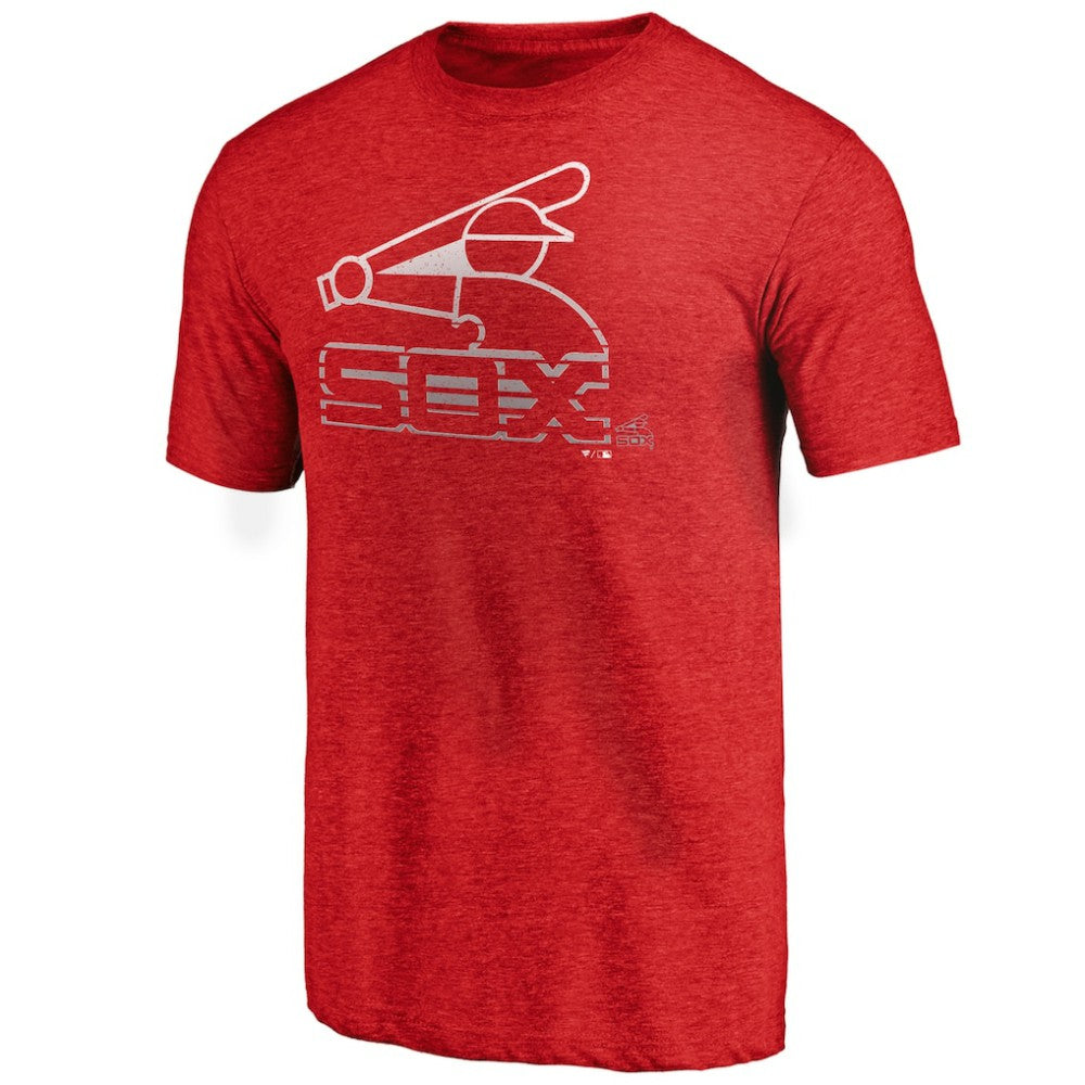 Chicago White Sox Cooperstown Collection Logo Tri-Blend T-Shirt - MLB T-shirts