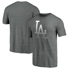 Los Angeles Dodgers Cooperstown Collection Logo Tri-Blend T-Shirt - MLB T-shirts