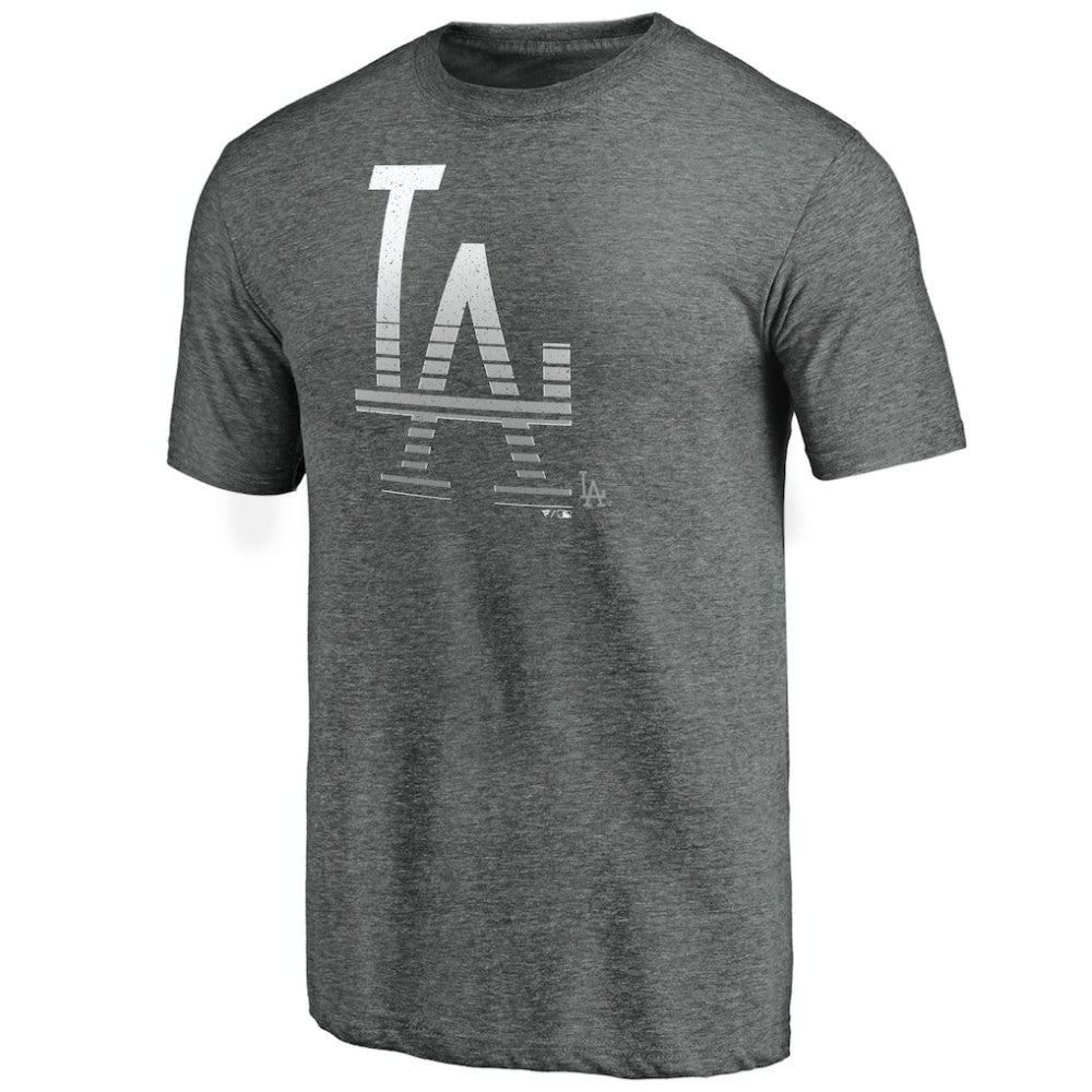 Los Angeles Dodgers Cooperstown Collection Logo Tri-Blend T-Shirt - MLB T-shirts