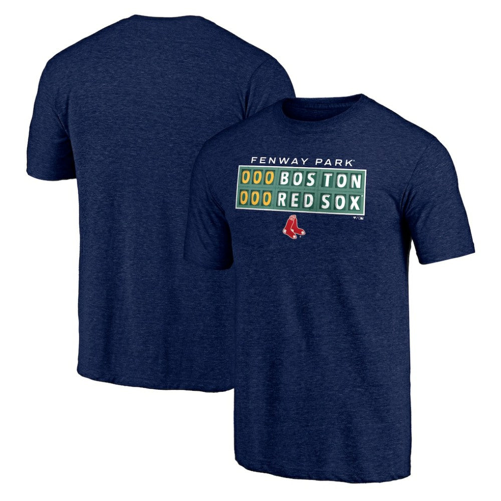 Boston Red Sox Hometown Collection Scoreboard Tri-Blend T-Shirt - MLB T-shirts