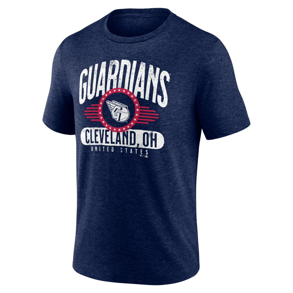 Cleveland Guardians Badge of Honor Tri-Blend T-Shirt - MLB T-shirts