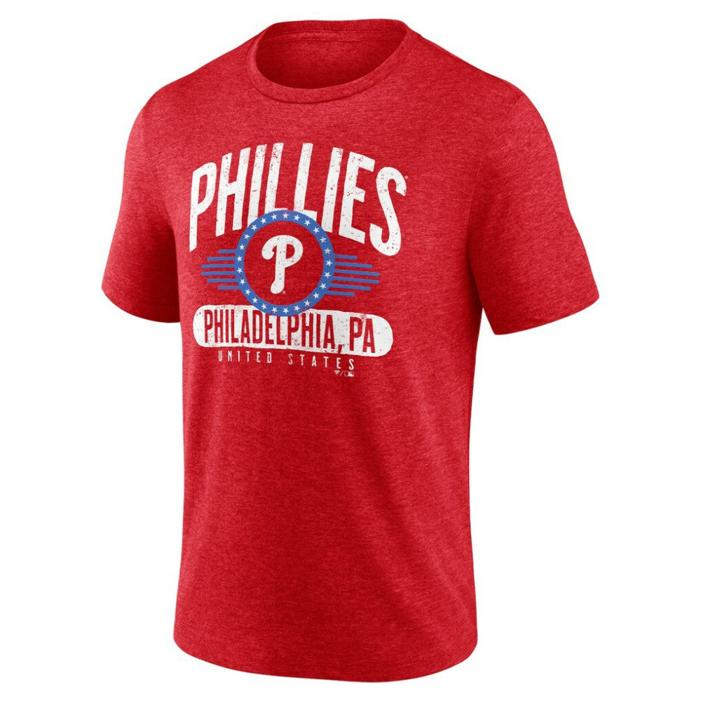 Philadelphia Phillies Badge of Honor Tri-Blend T-Shirt - MLB T-shirts