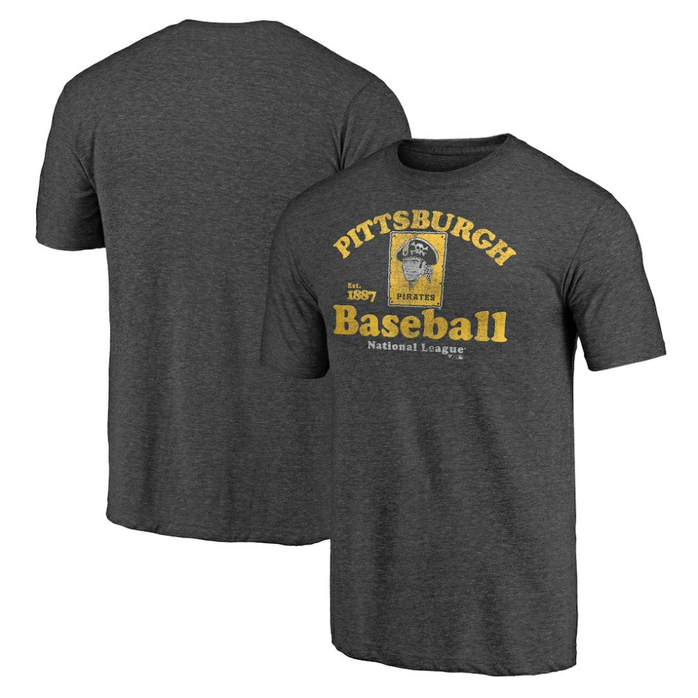 Pittsburgh Pirates Cooperstown Collection Our Game Tri-Blend T-Shirt - MLB T-shirts