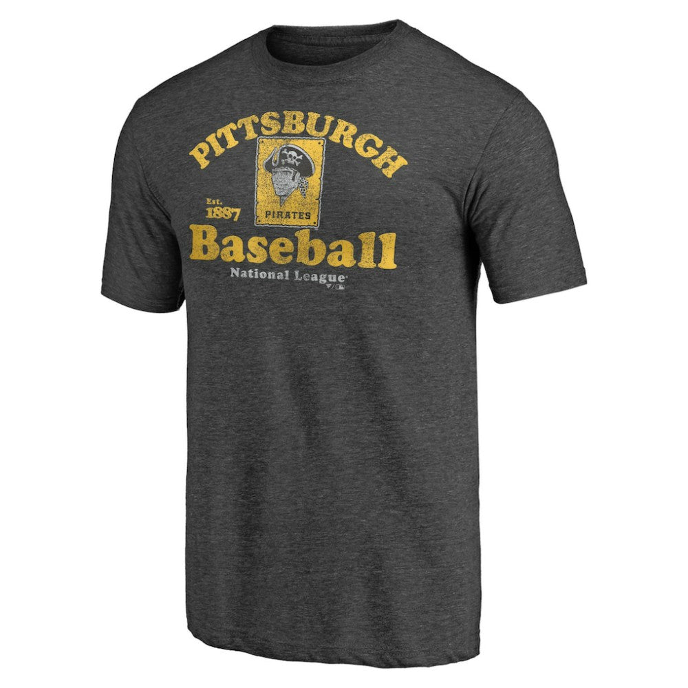 Pittsburgh Pirates Cooperstown Collection Our Game Tri-Blend T-Shirt - MLB T-shirts