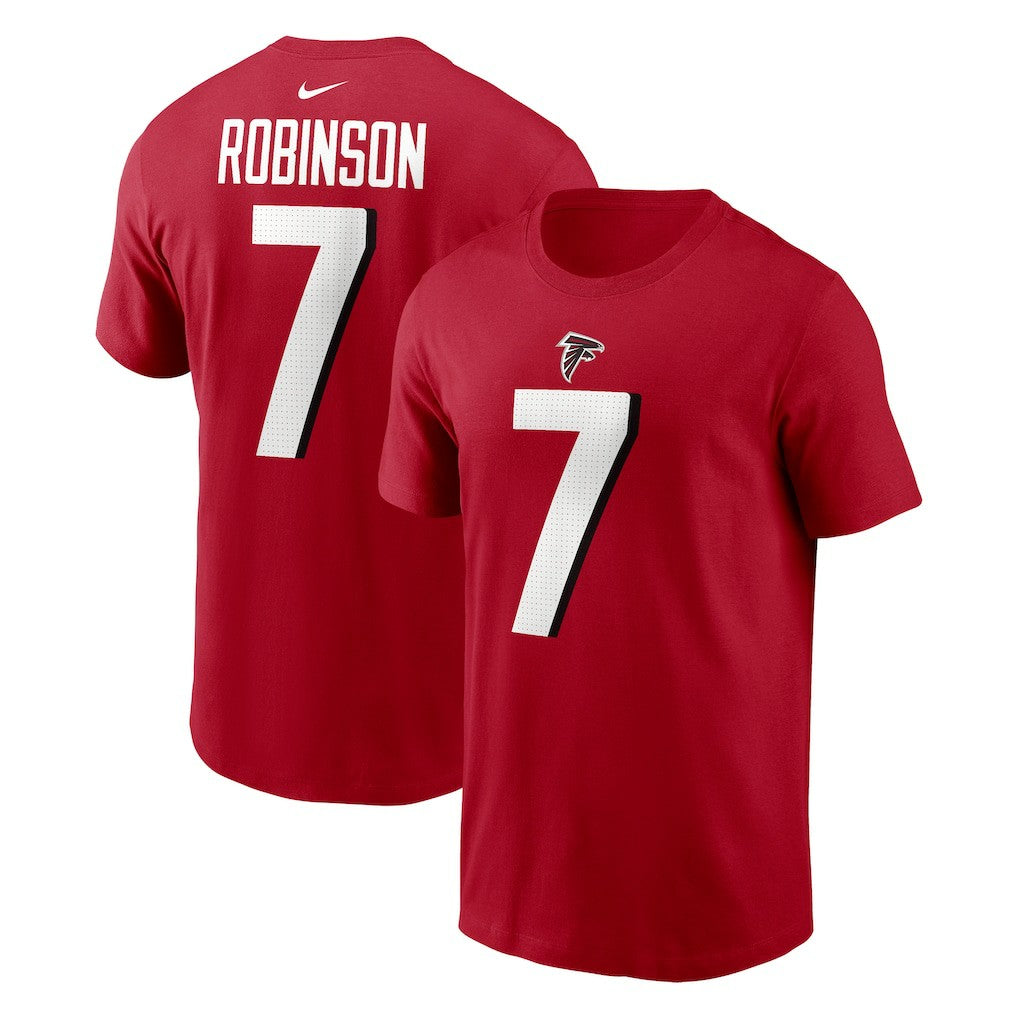 Atlanta Falcons Bijan Robinson  Player Name & Number T-Shirt | NFL Online