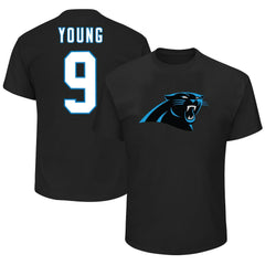 Carolina Panthers Bryce Young  Big & Tall Player Name & Number T-Shirt | NFL On sale