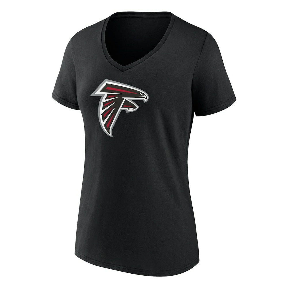 Atlanta Falcons Bijan Robinson  Women's Icon Name & Number V-Neck T-Shirt | NFL Near me
