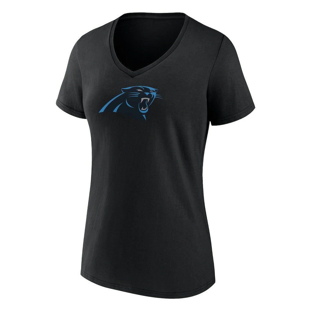 Carolina Panthers Bryce Young  Women's Icon Name & Number V-Neck T-Shirt | NFL New
