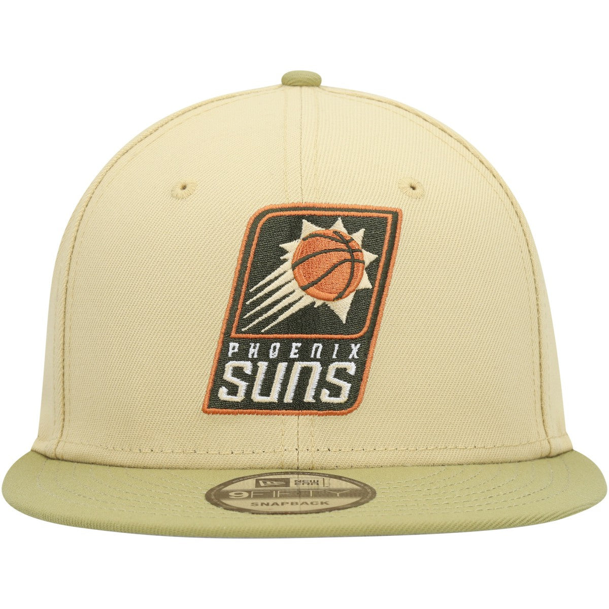 Khaki/Tan Phoenix Suns Green Collection Repreve 9FIFTY Snapback Hat | NBA