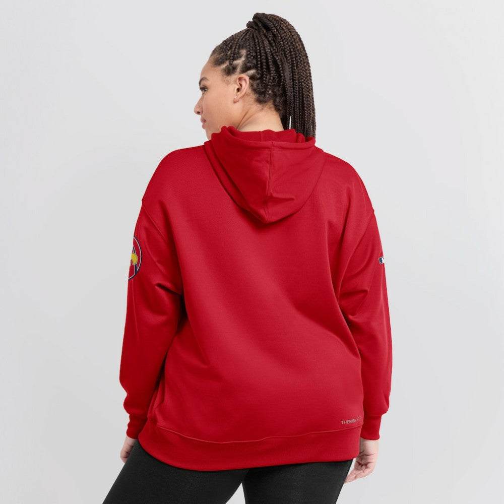 St. Louis Cardinals Nike Women's 2024 City Connect Authentic Collection Practice Performance Pullover Hoodie - MLB Hoodies