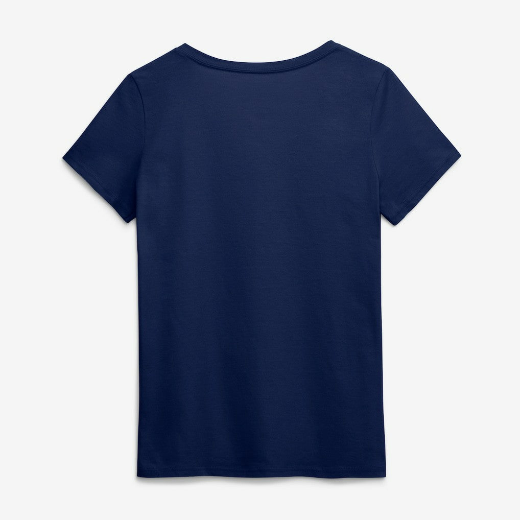 Seattle Seahawks Logo Athletic Women's Primary Logo V-Neck T-Shirt | NFL Hot