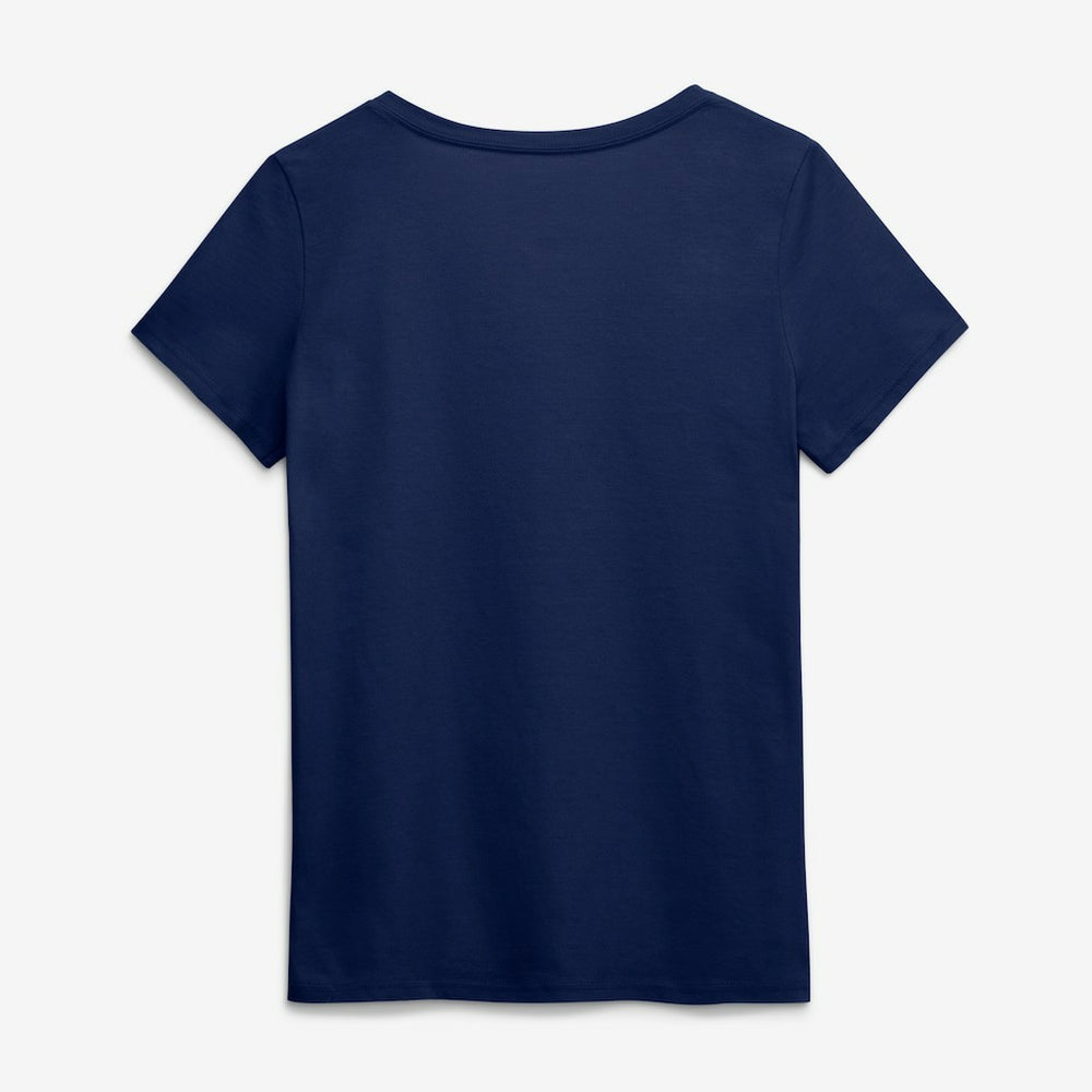 Seattle Seahawks Logo Athletic Women's Primary Logo V-Neck T-Shirt | NFL Hot