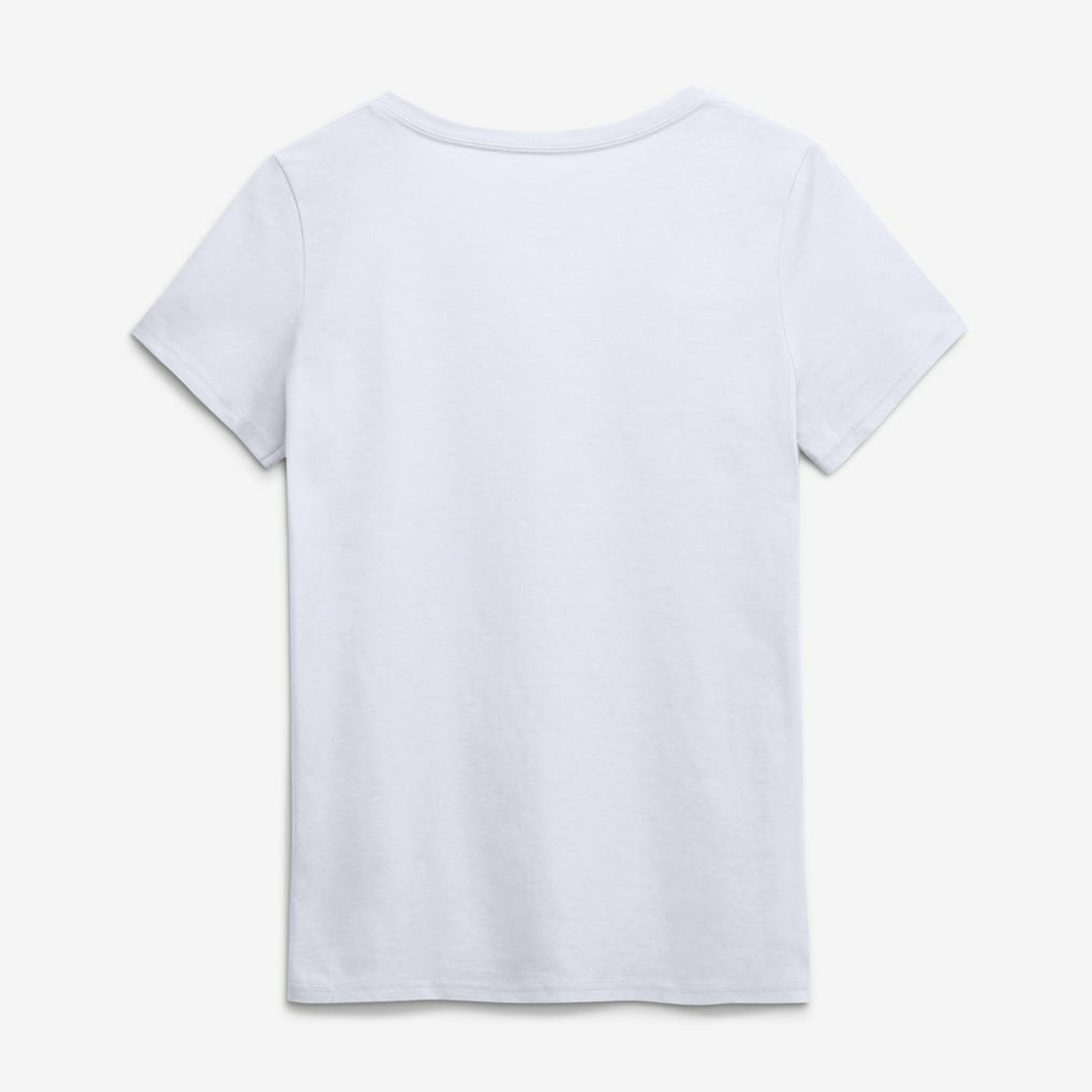 Philadelphia Eagles Logo Athletic Women's Primary Logo V-Neck T-Shirt | NFL New