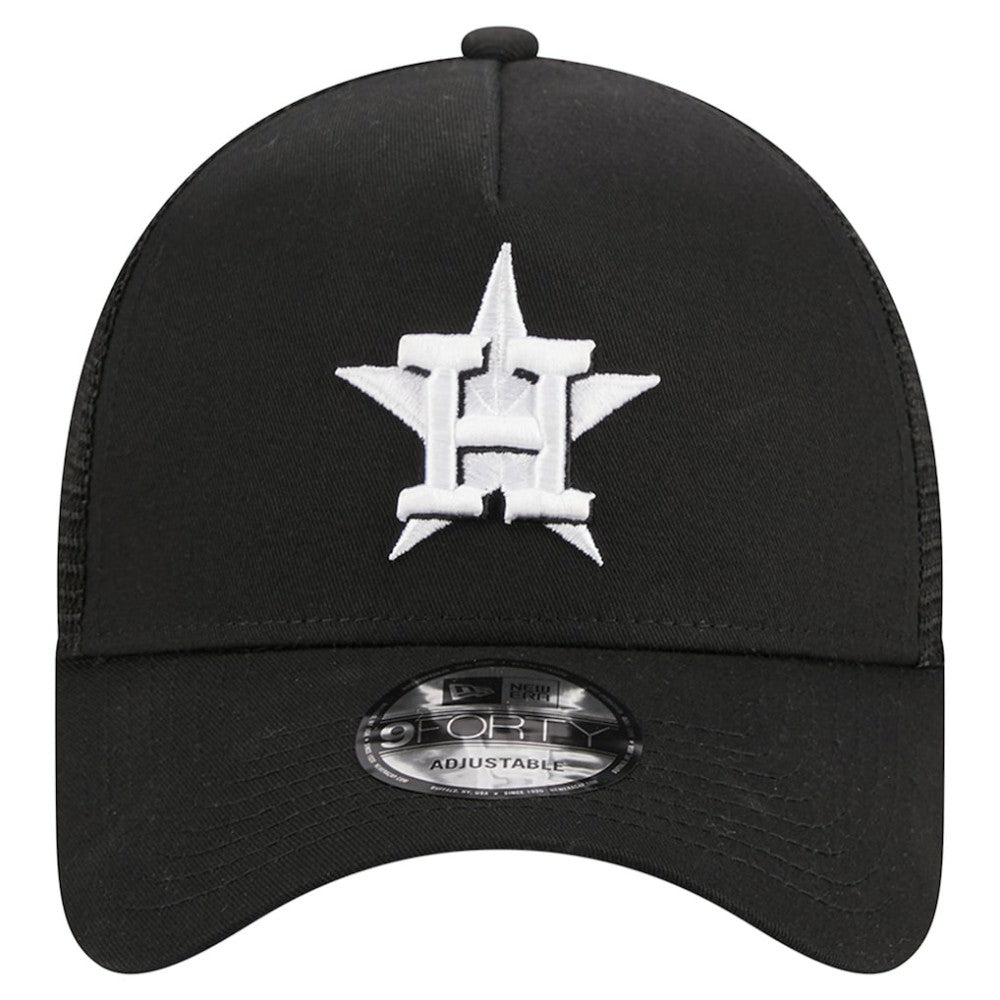 Houston Astros New Era A-Frame 9FORTY Trucker Adjustable Hat - MLB Hats