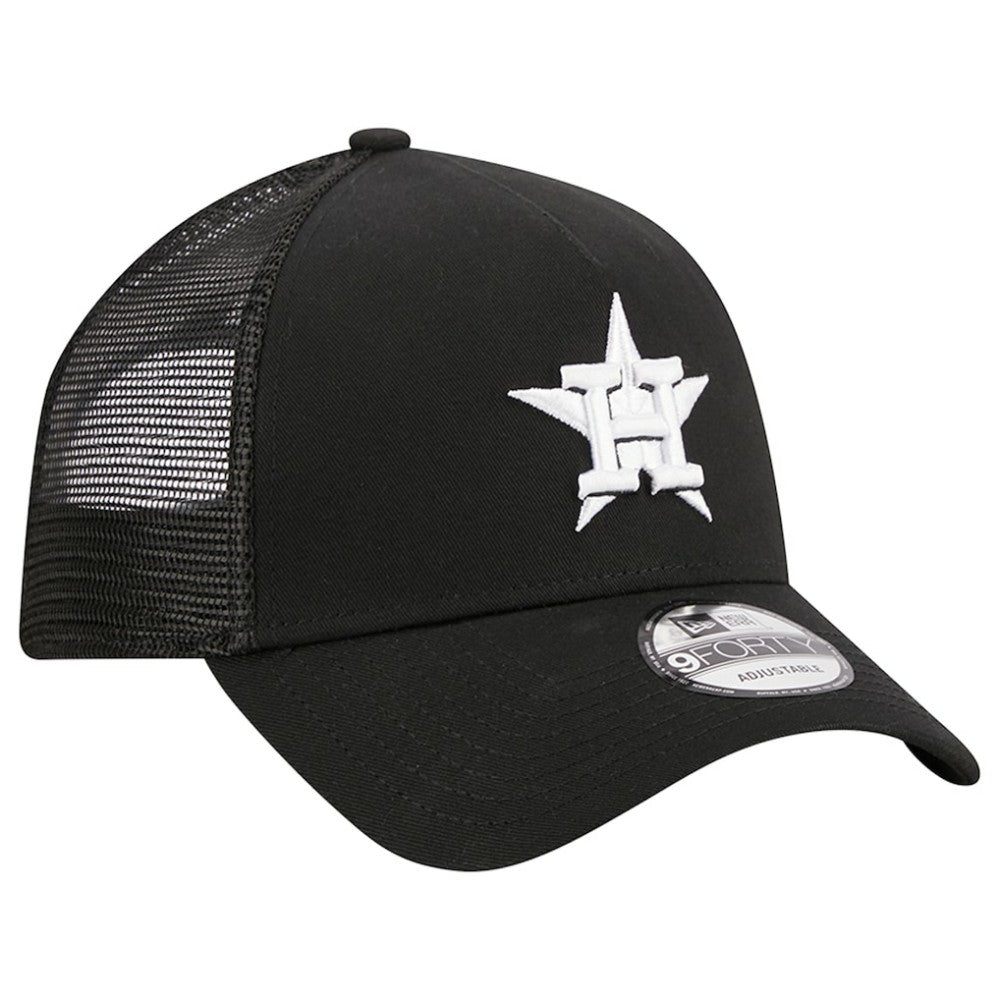 Houston Astros New Era A-Frame 9FORTY Trucker Adjustable Hat - MLB Hats