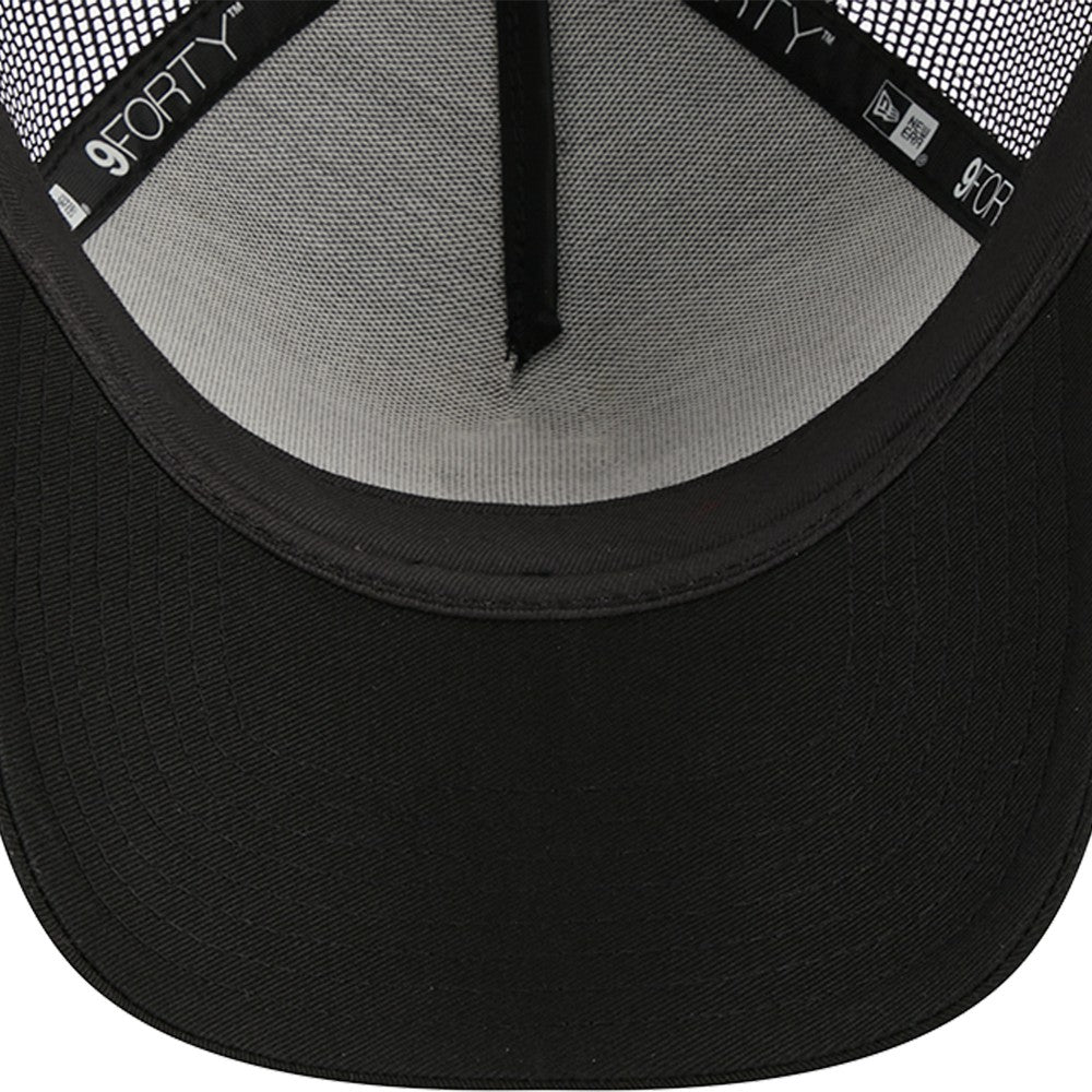 Miami Marlins New Era A-Frame 9FORTY Trucker Adjustable Hat - MLB Hats