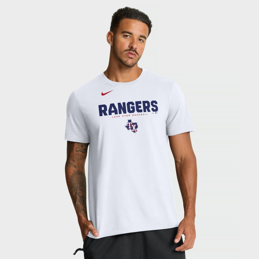 Texas Rangers Nike Bold Team Name T-Shirt - MLB T-shirts