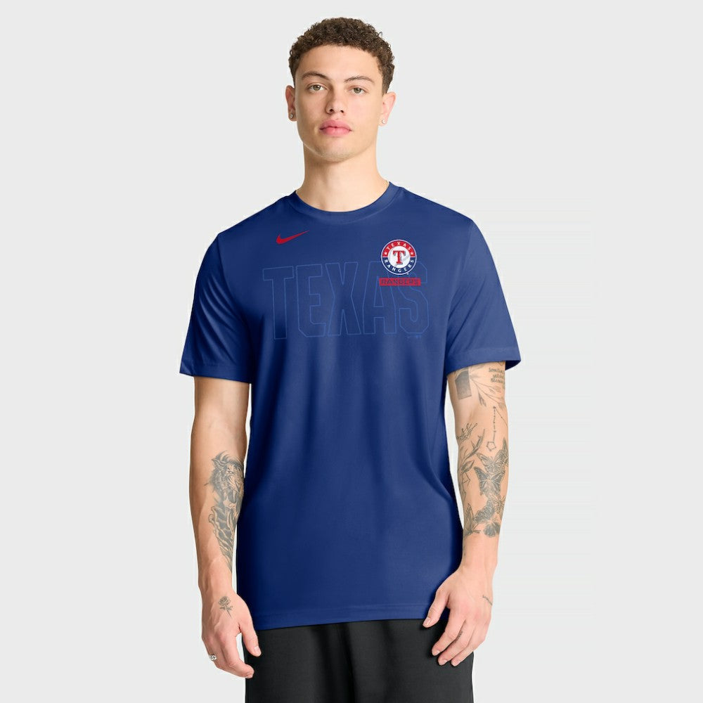 Texas Rangers Nike Knockout Team Legend Dri-FIT T-Shirt - MLB T-shirts