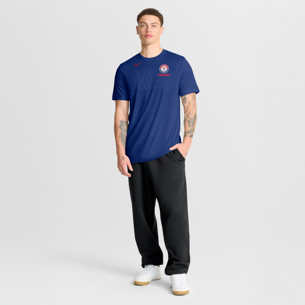 Texas Rangers Nike Knockout Team Legend Dri-FIT T-Shirt - MLB T-shirts