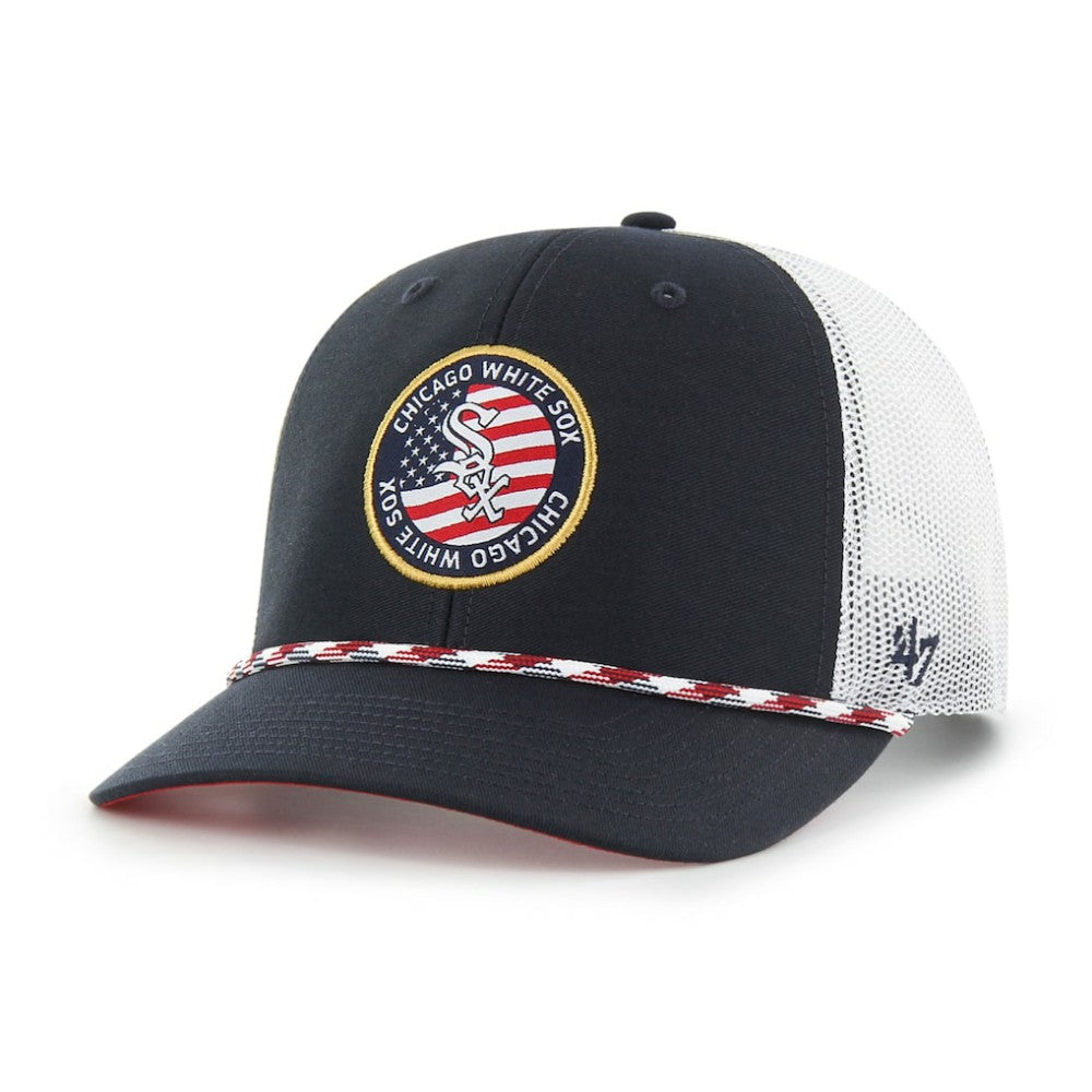 Chicago White Sox '47 Union Patch Trucker Adjustable Hat - MLB Hats
