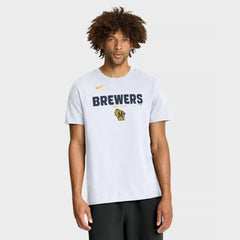 Milwaukee Brewers Nike Bold Team Name T-Shirt - MLB T-shirts