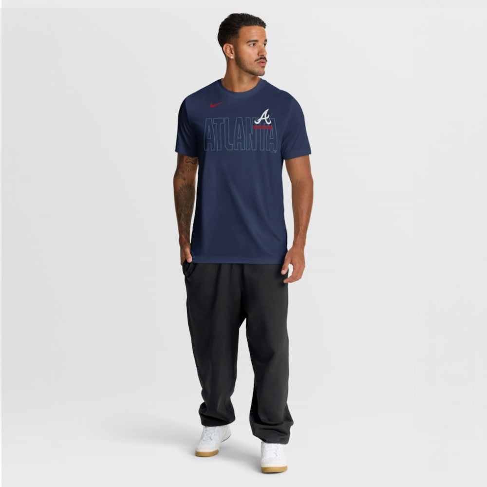 Atlanta Braves Nike Knockout Team Legend Dri-FIT T-Shirt - MLB T-shirts