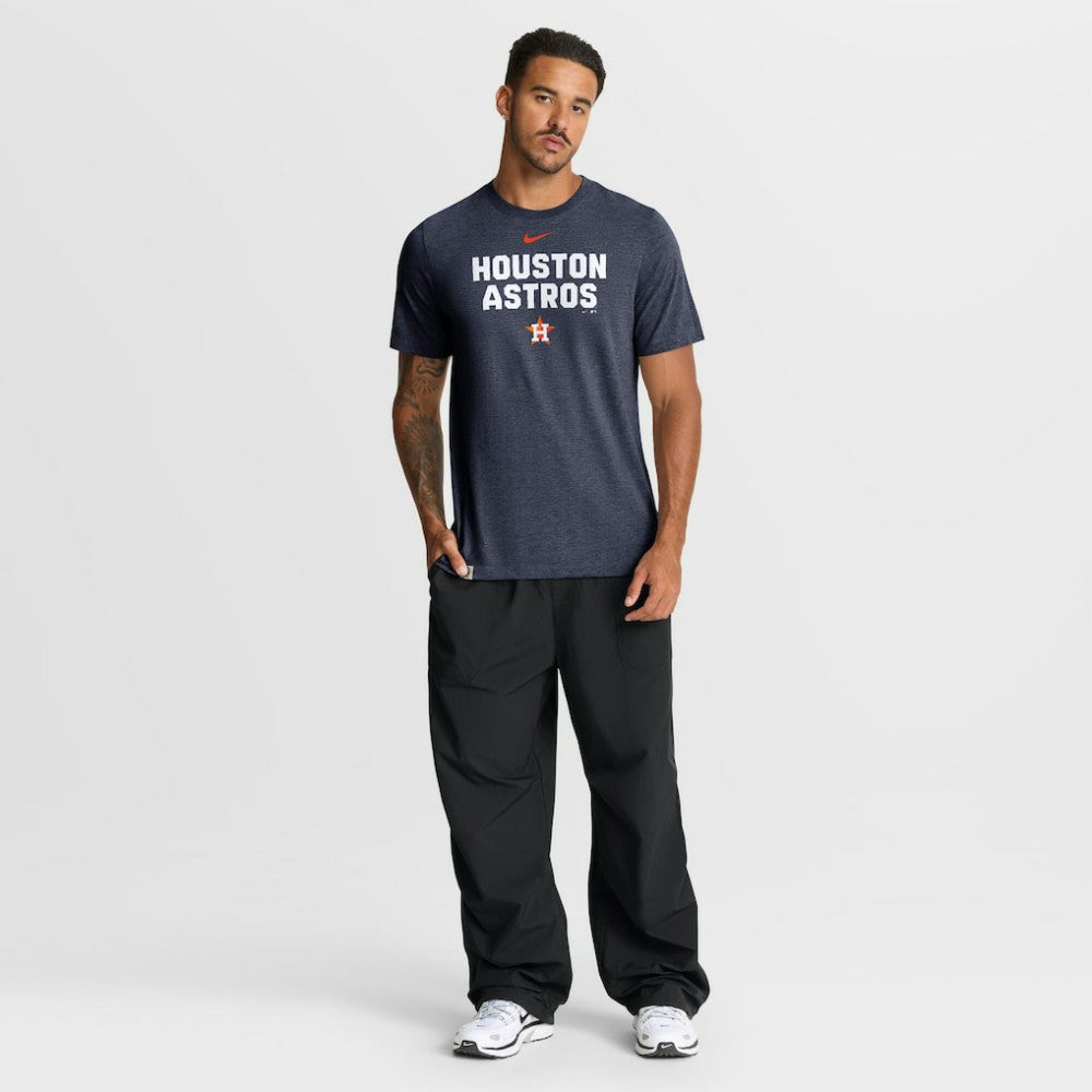 Houston Astros Nike Stacked Tri-Blend T-Shirt - MLB T-shirts