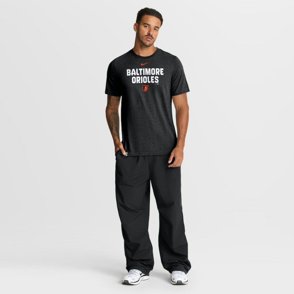 Baltimore Orioles Nike Stacked Tri-Blend T-Shirt - MLB T-shirts