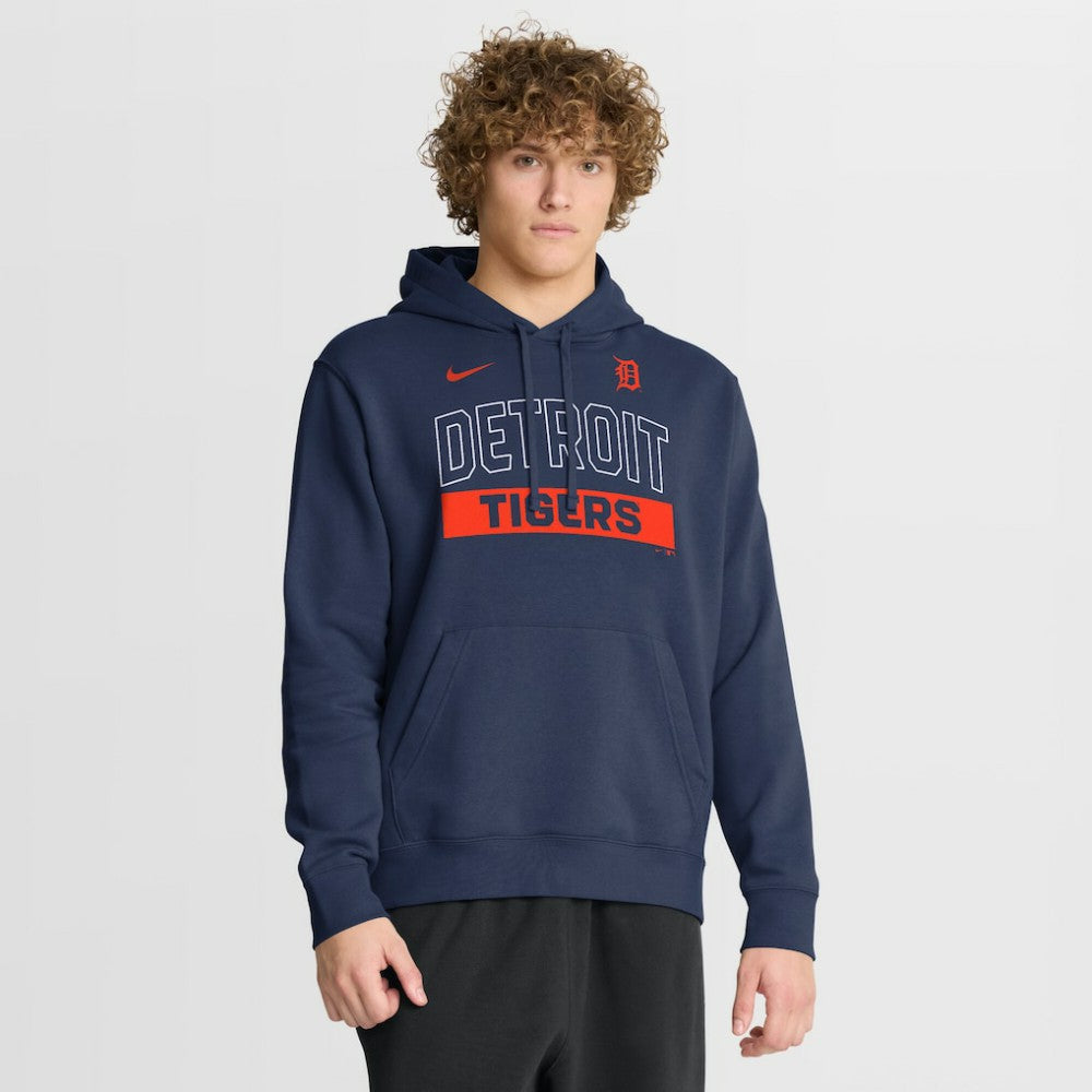 Detroit Tigers Nike Primetime Club Hoodie - MLB Hoodies